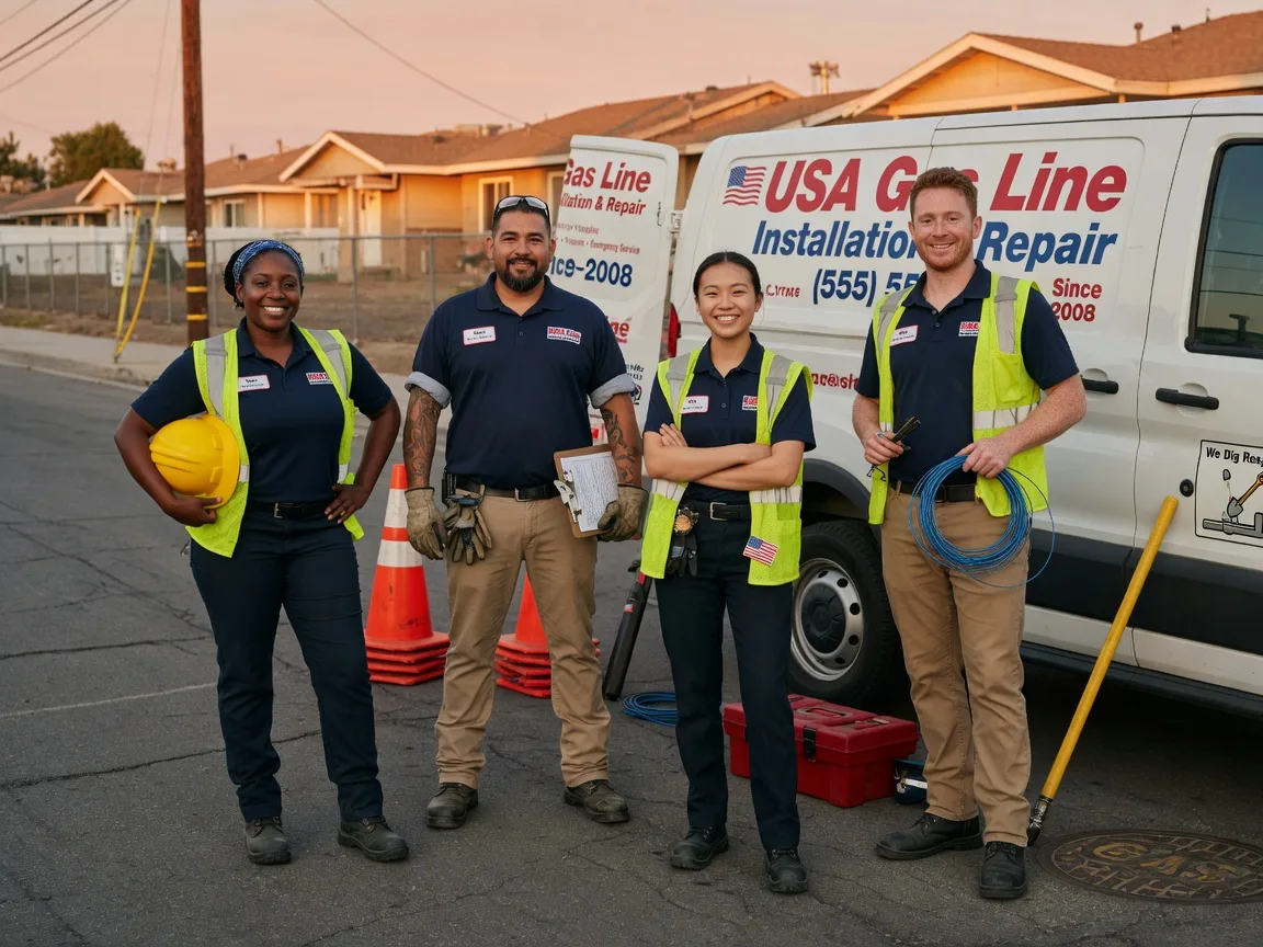 Gas Line Installation company in Almira, WA